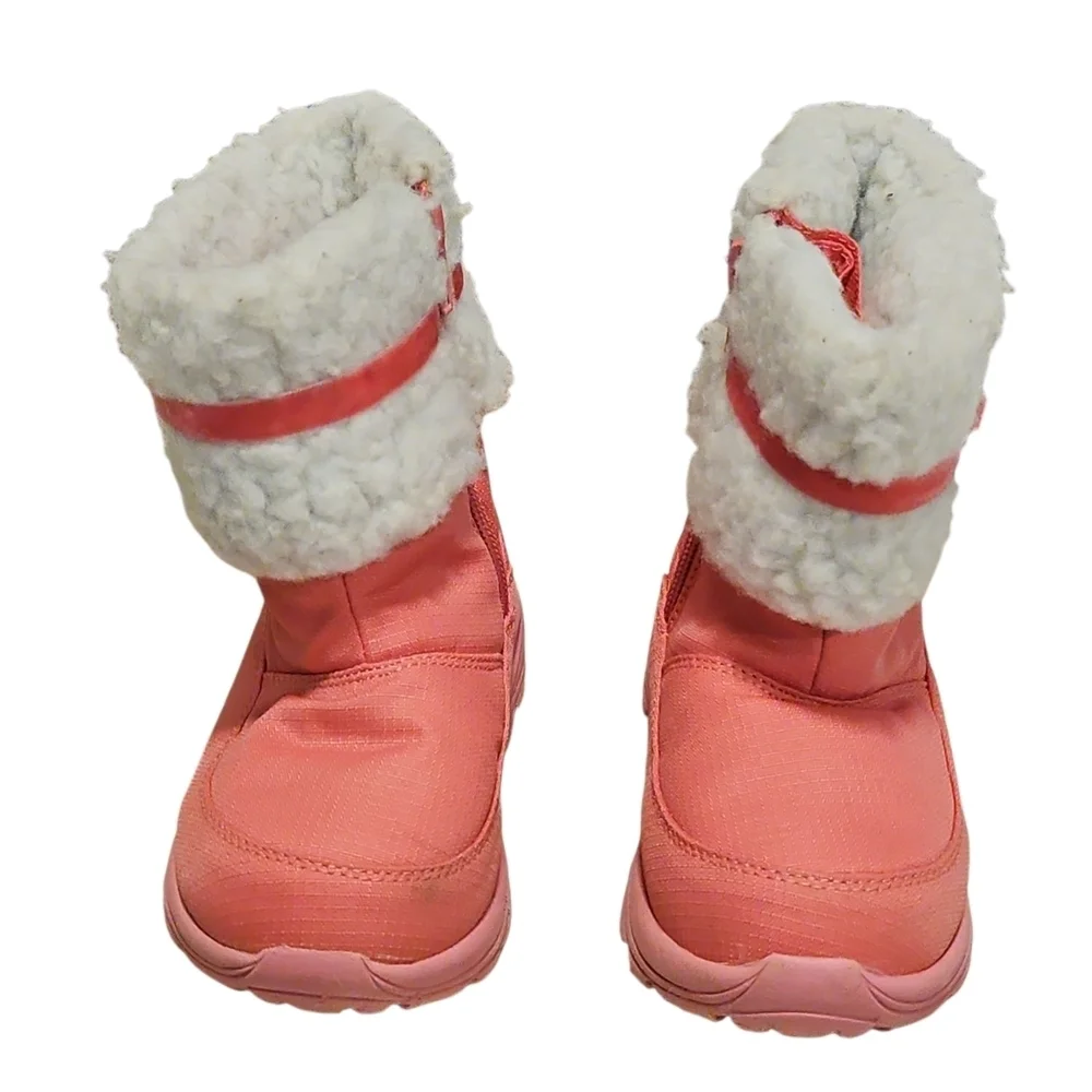 Kamik Pink/White Winter Boots